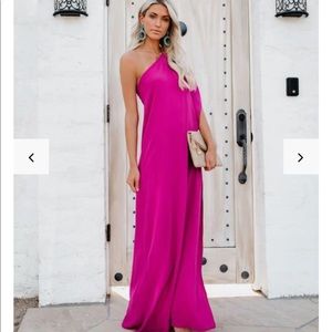 Vici Blown Away One Shoulder Dress